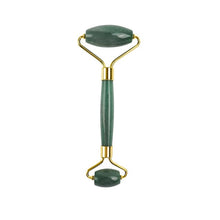 Load image into Gallery viewer, Jade Roller and Gua Sha Tools Set 100% Real Natural Nephrite Jade Roller for Face Eye Neck Anti Aging Jade Facial Roller Massage