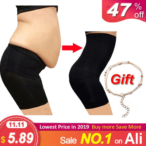 Seamless Women High Waist Slimming Tummy Control Knickers Pant Briefs Shapewear Underwear Body Shaper Lady Corset